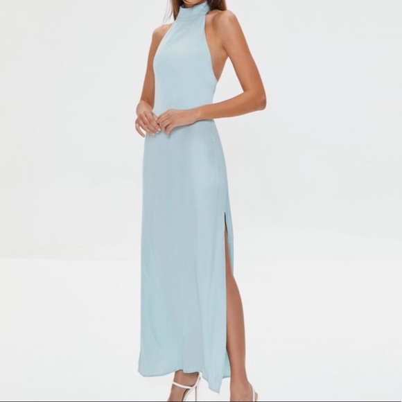 Halter Maxi Dress - Picture 1 of 2